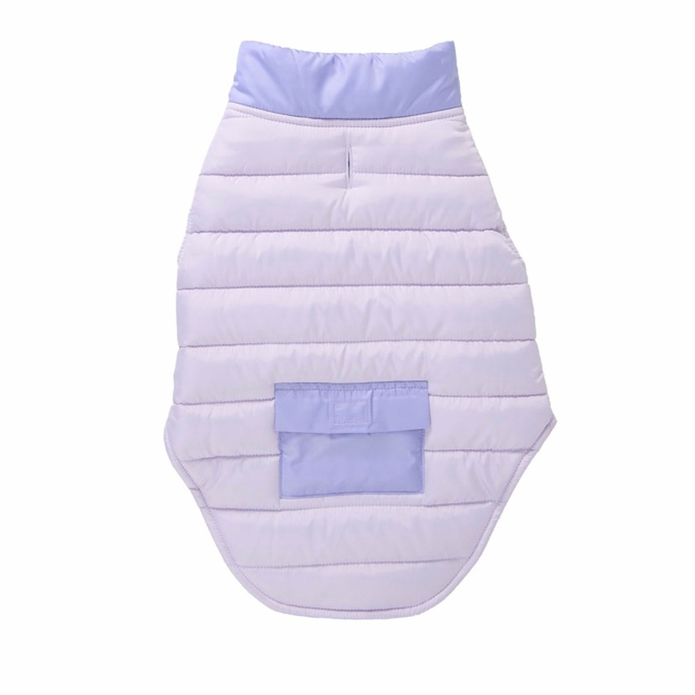 Top Paw Lavender Dog Puffer Jacket Water Resistant Spring Fall Vest NWT XXS